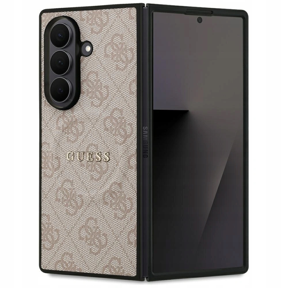 Pouzdro Guess 4G Classic MagSafe pro Samsung Galaxy Z Fold7 růžové