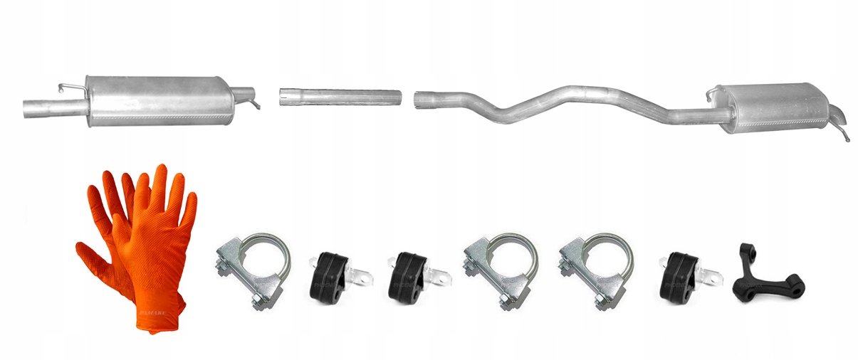 Vw Multivan T5 1.9 Tdi (2003-2009) Tlumič Koncový Lwb