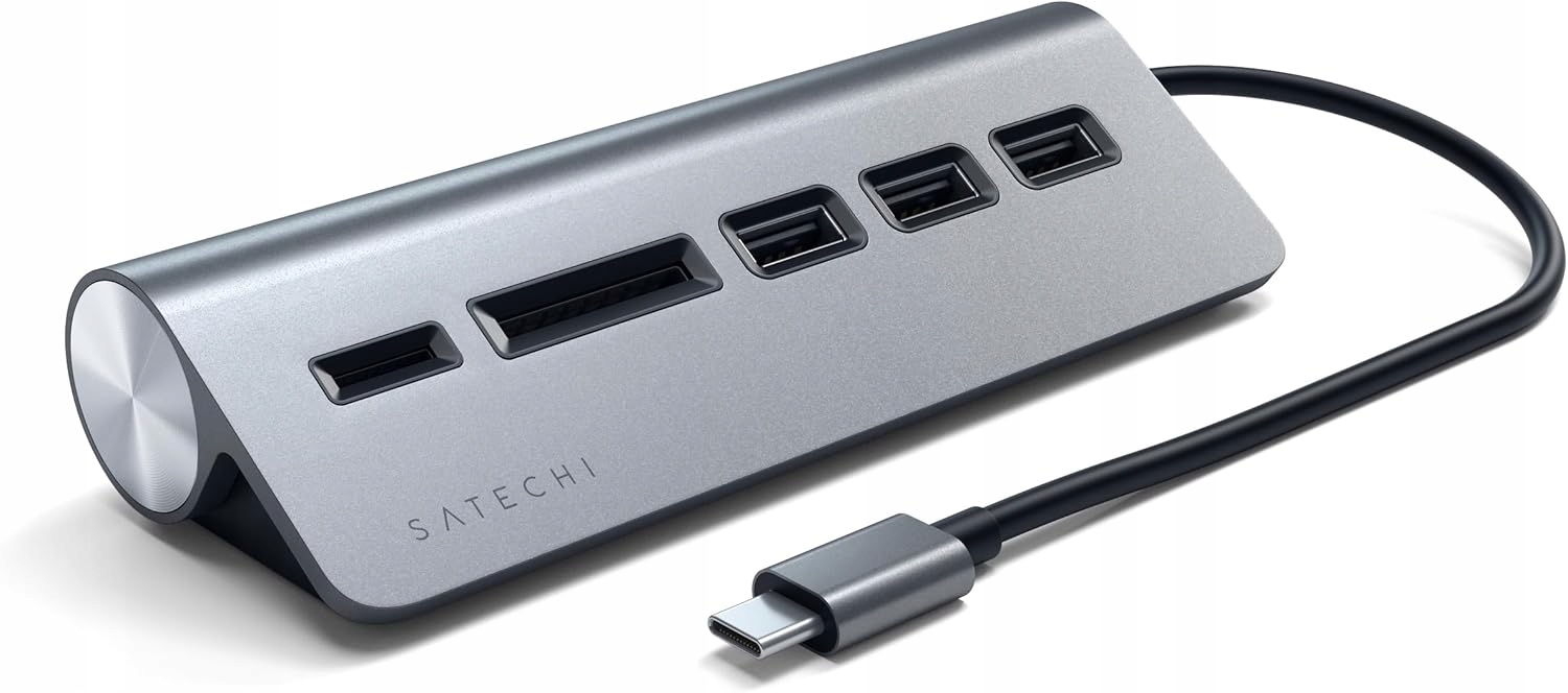 Hub Usb-c Satechi Adapter Czytnik Kart Micro/sd Stacja Dokująca Uniwersalny