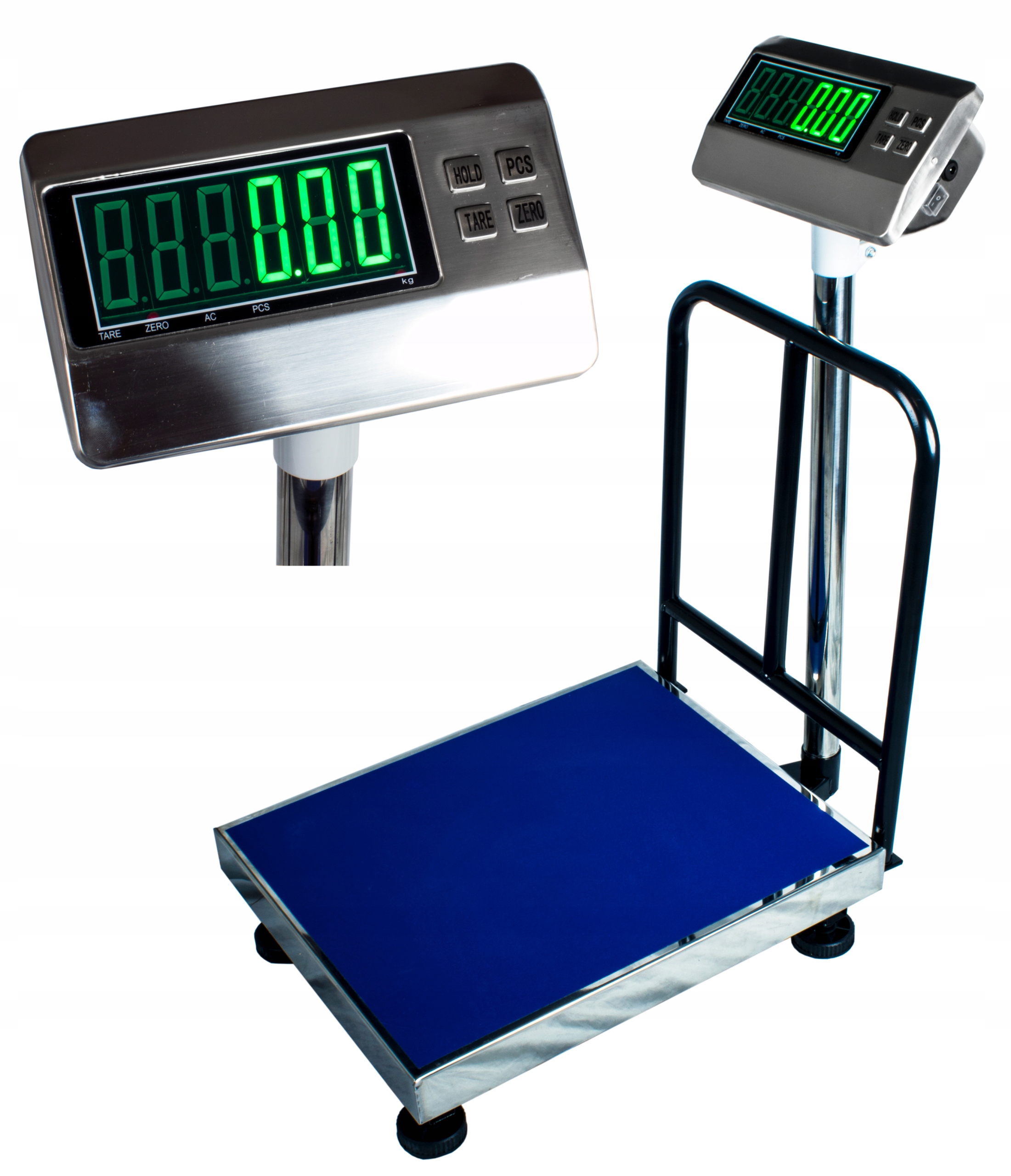 Elektronická zemědělská skladová váha 150 kg s opěrkou na sáčky