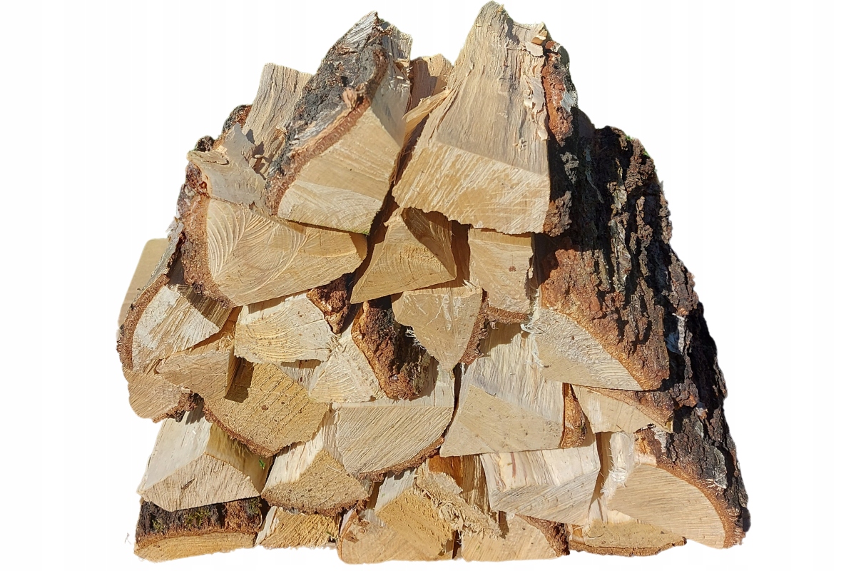 Drewno opałowe brzoza suche grill do wędzenia kominka pieca 10kg