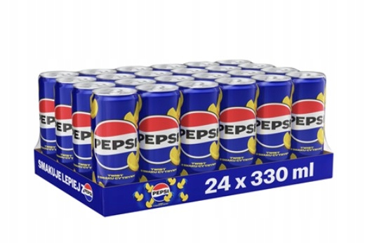 pepsi Twist Sycený nápoj 24 x 330 ml plechovka