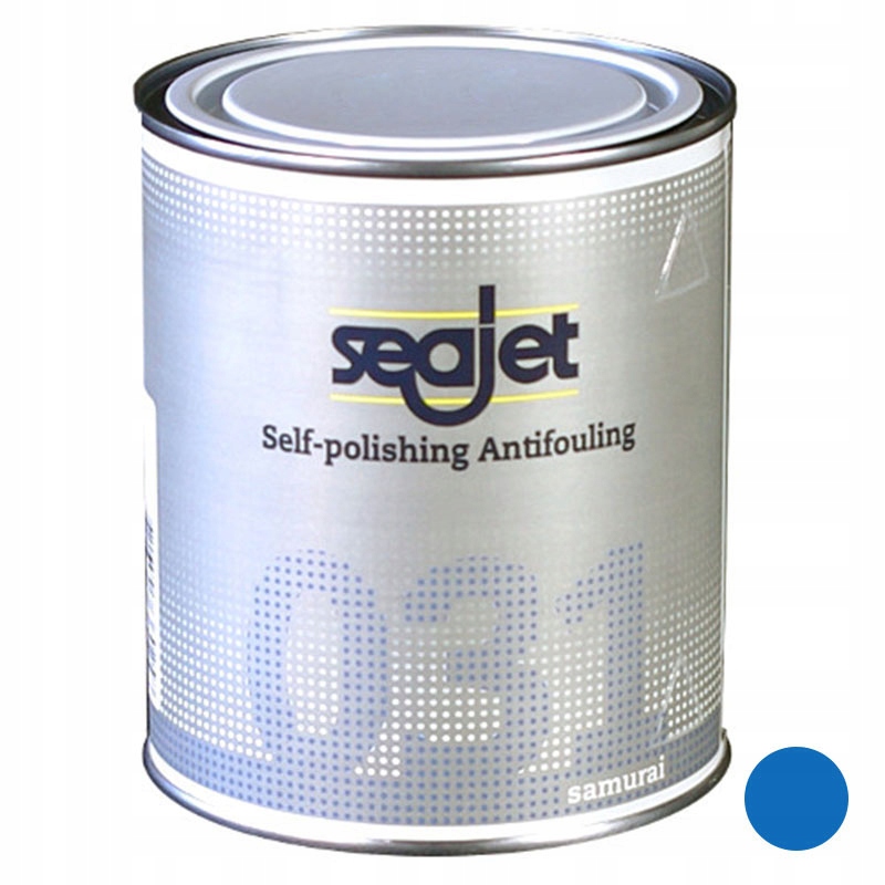 Farba Antyporostowa Niebieska Seajet Samurai 075L 02042