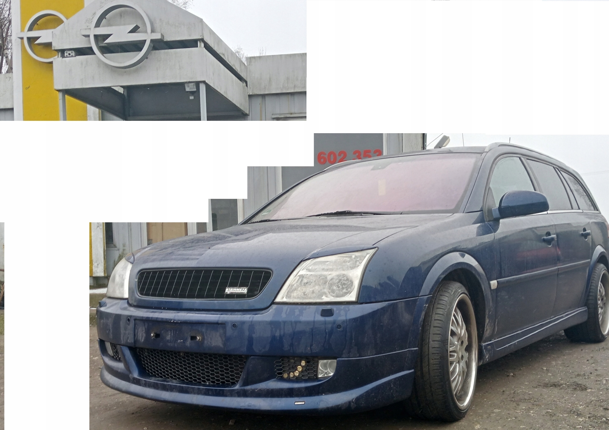 10102630 - STEINMETZ пакет бампер гриль Елерон VECTRA C Z21B