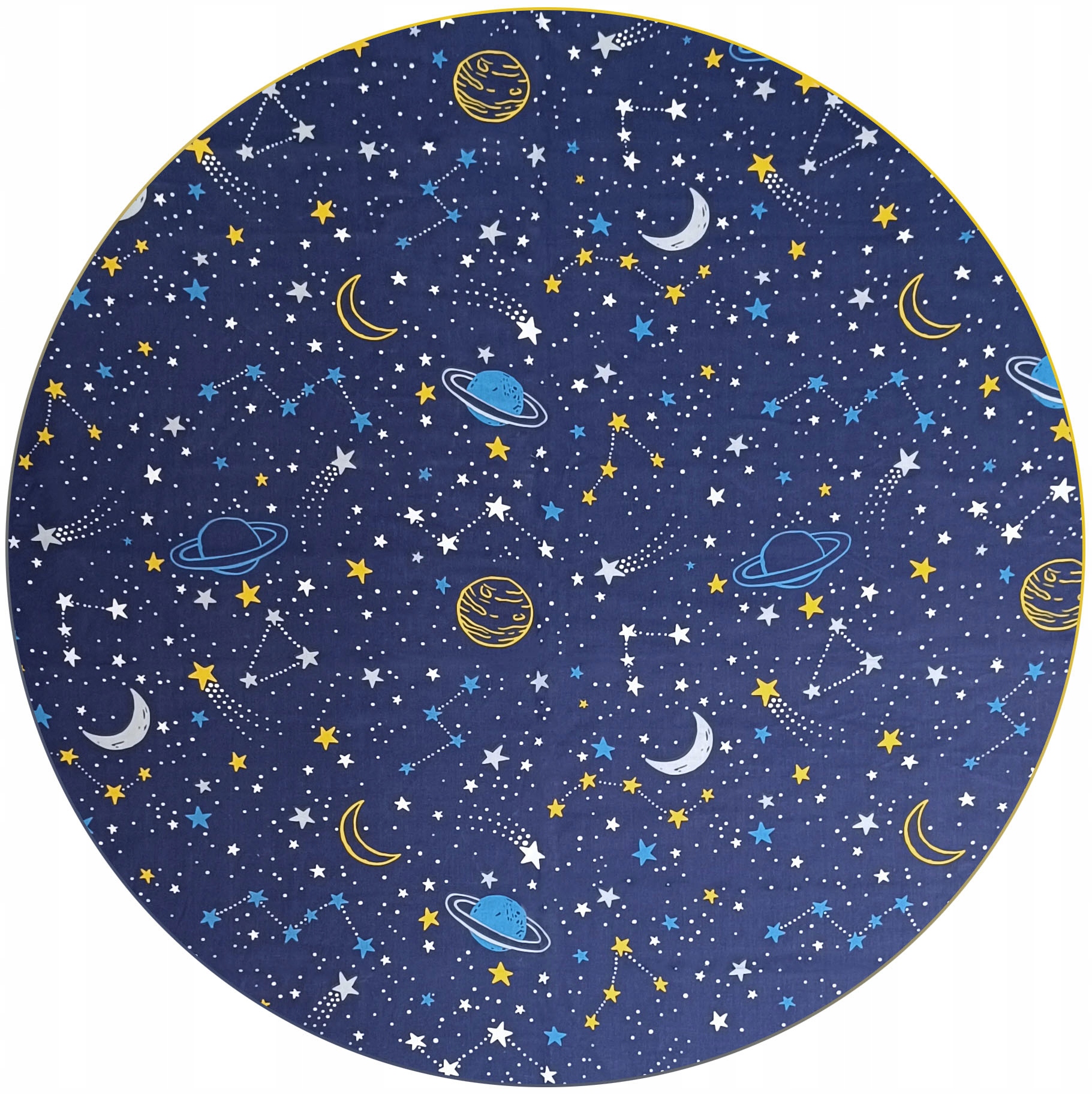 POŚCIEL DZIECIĘCA 100x160 KOMPLET DO ŁÓŻECZKA BAWEŁNIANA GWIAZDY KOSMOS Kod producenta Komplet pościeli 100x160