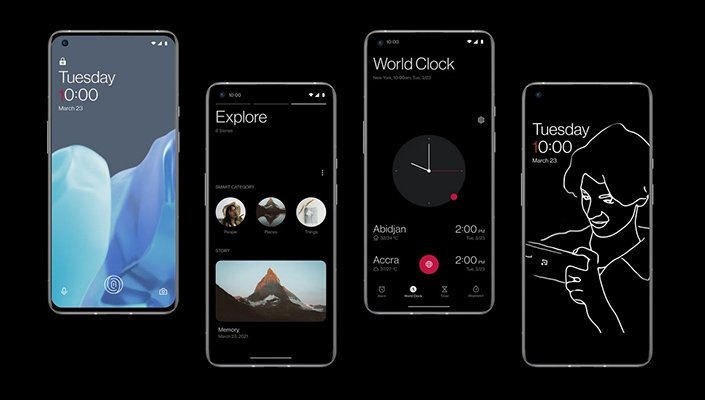 OnePlus 9 Pro 8/256GB 4500mAh smartfon czarny System operacyjny Android