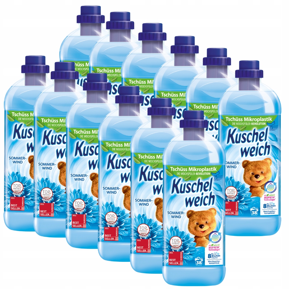 Levně Kuschelweich Sommerwind tekutá aviváž 12x1 l De
