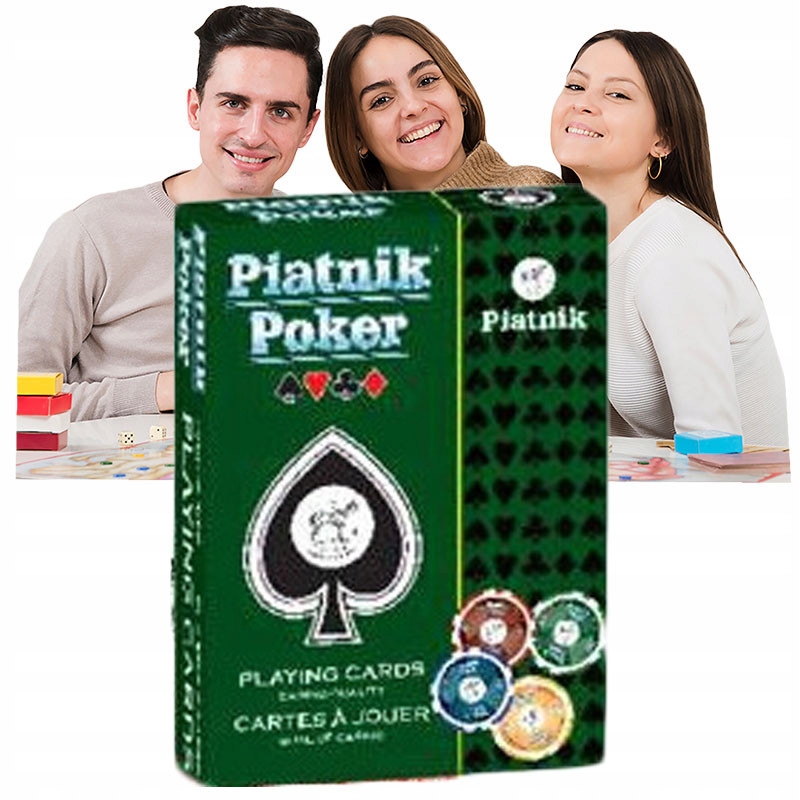 Poker TALIA KART Karty do WSPÓLNEJ GRY KARCIANKA Fajna na IMPREZĘ Ciekawe