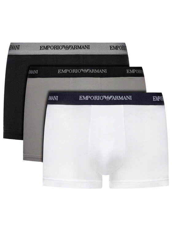 EMPORIO ARMANI BOKSERKI MĘSKIE 3-PACK |ORYGINAŁ| S