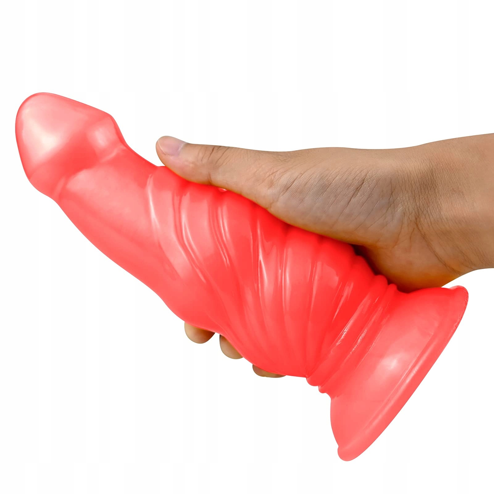 SXOVO Realistyczny Dildo XXL Silikonowy z Przyssawką do Masażu G-Punktu — miniatura 3