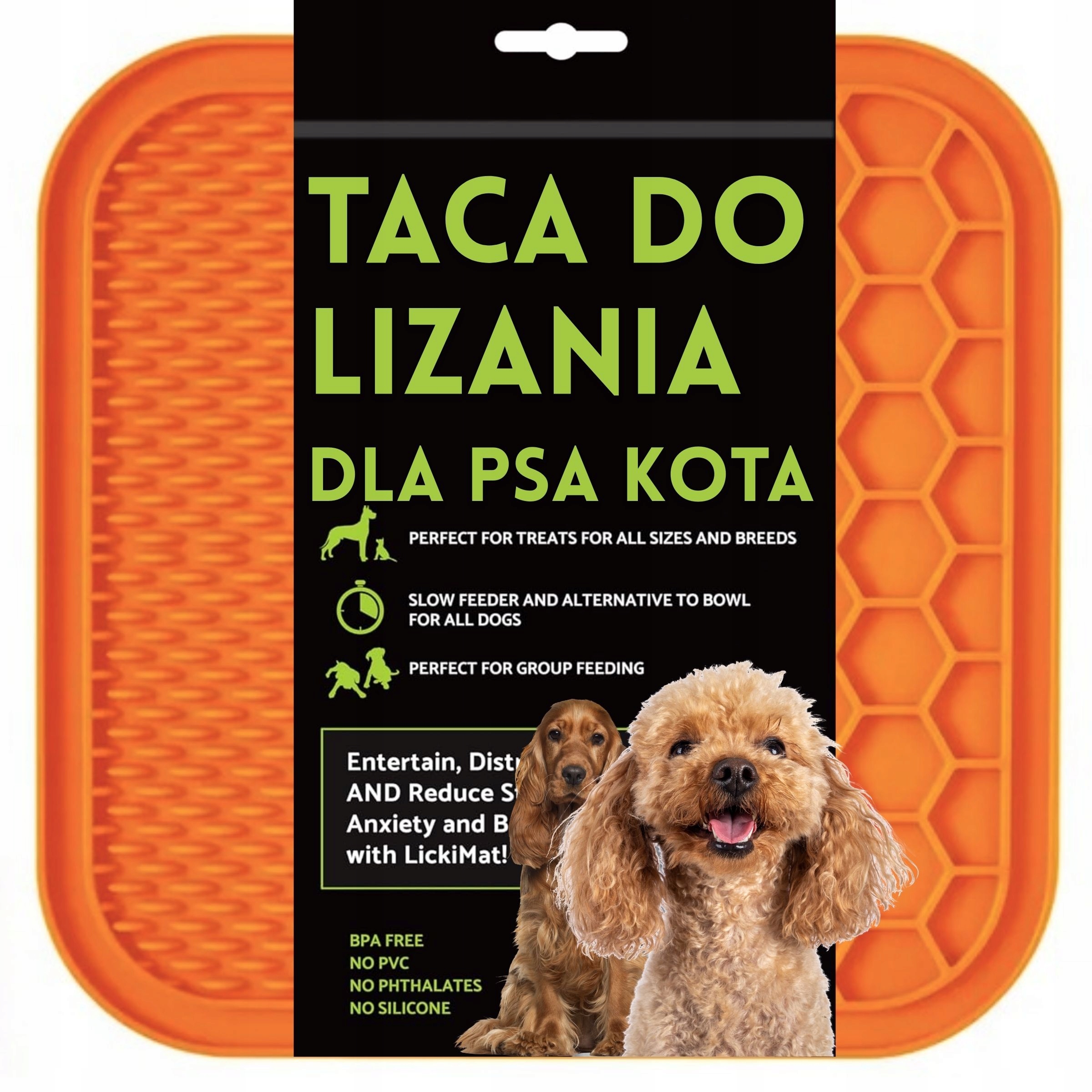 MATA TACA DO LIZANIA DLA PSA KOTA SPOWALNIAJĄCA Z PRZYSSAWKAMI PRZYSMAKI