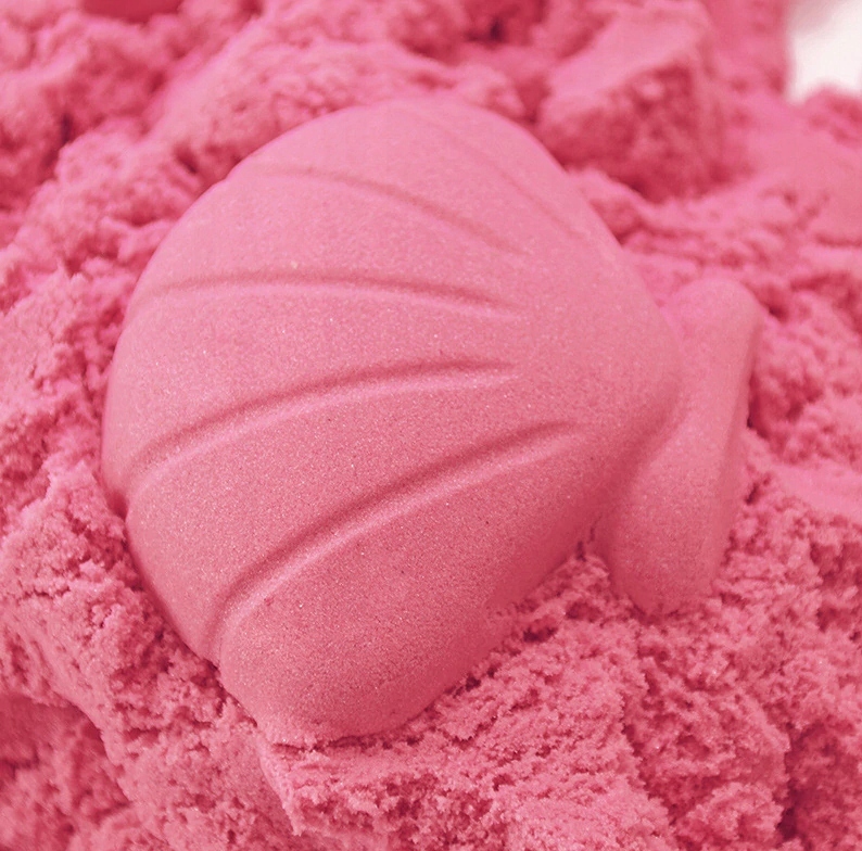 PIASEK KINETYCZNY 3kg FOREMKI + BASEN PIASKOWNICA Wiek dziecka 3 lata +