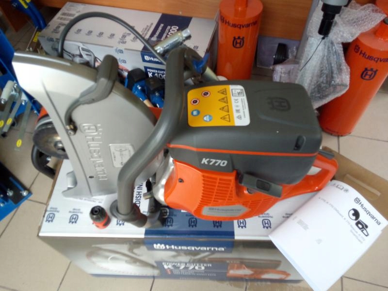 PRZECINARKA TARCZOWA PIŁA HUSQVARNA K770 350mm. Zasilanie spalinowe