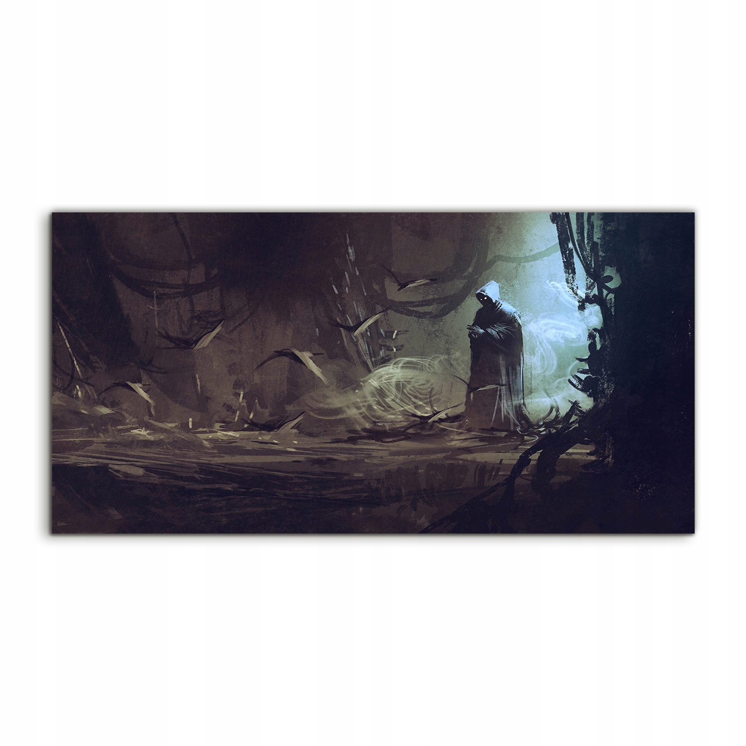 

Fotoobraz 100x50 nowoczesny Las Czarodziej fantasy