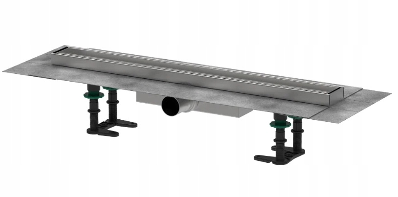 Hansgrohe RainDrain Compact Kompletny odpływ liniowy 600 niski 56163000