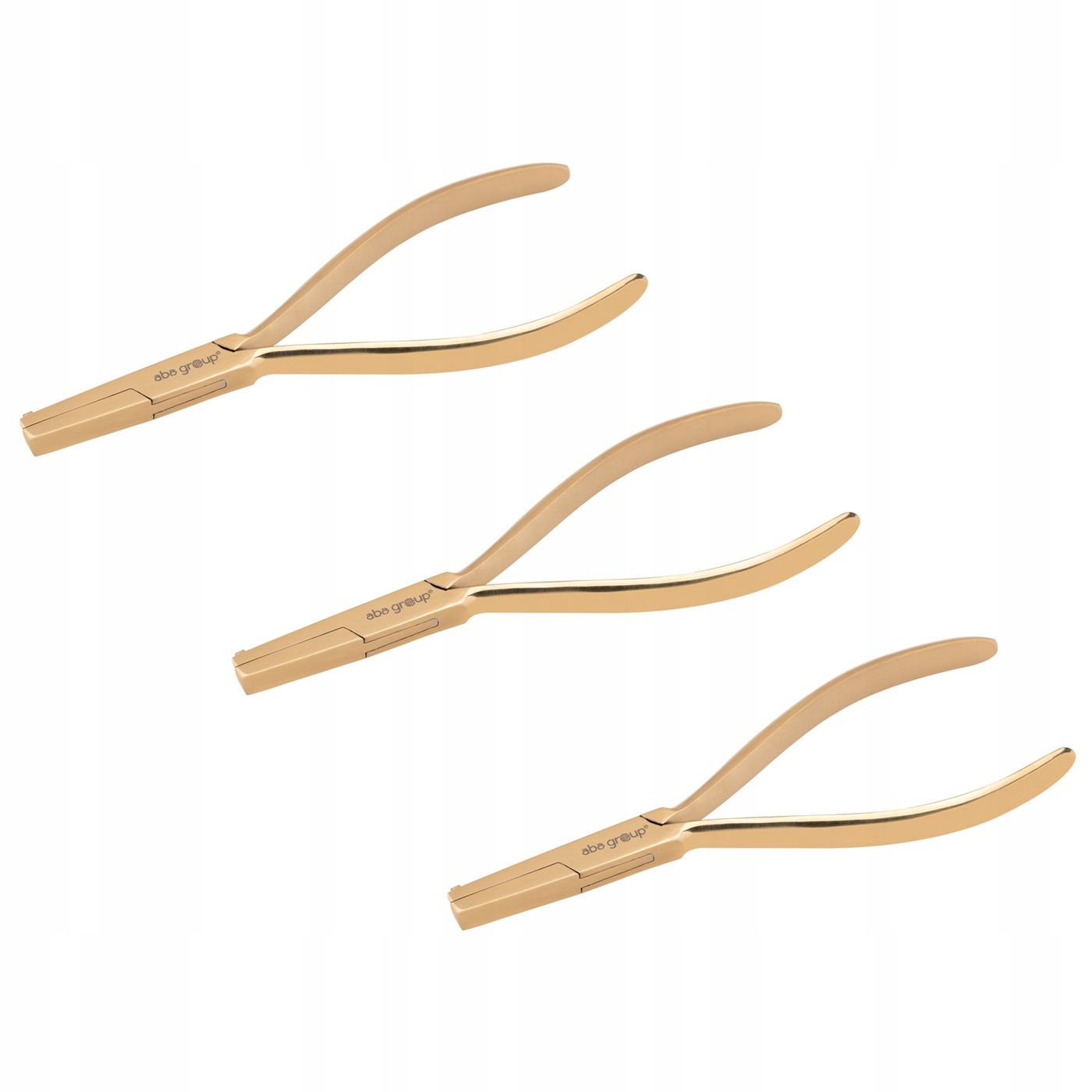 Podologický přístroj pro svorky Frasera Krimpovač 1596 Zlatý AbaGroup 3ks