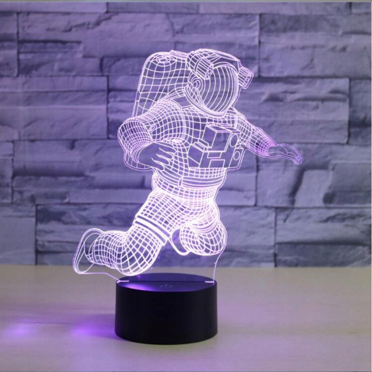 LAMPKA NOCNA 3D ASTRONAUTA PILOT PREZENT