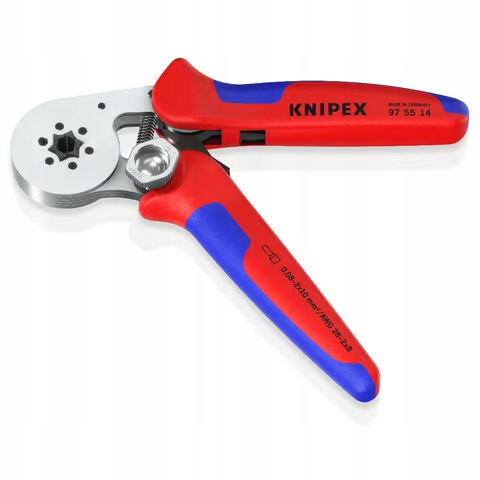 Szczypce Do Zaciskania Tulejek Kablowych 180MM Knipex 975514