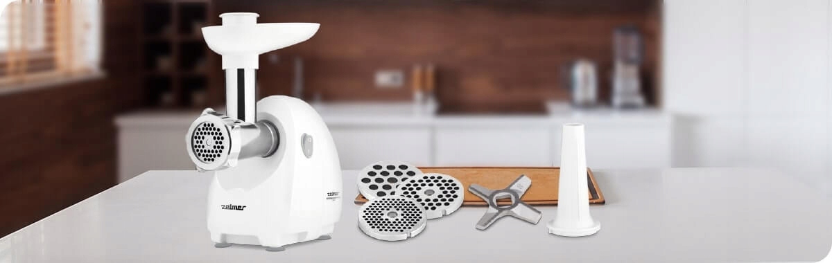 MOCNA MASZYNKA DO MIELENIA MIĘSA ZELMER ZMM4080B 1900W 3 SITKA Model ZMM4080B