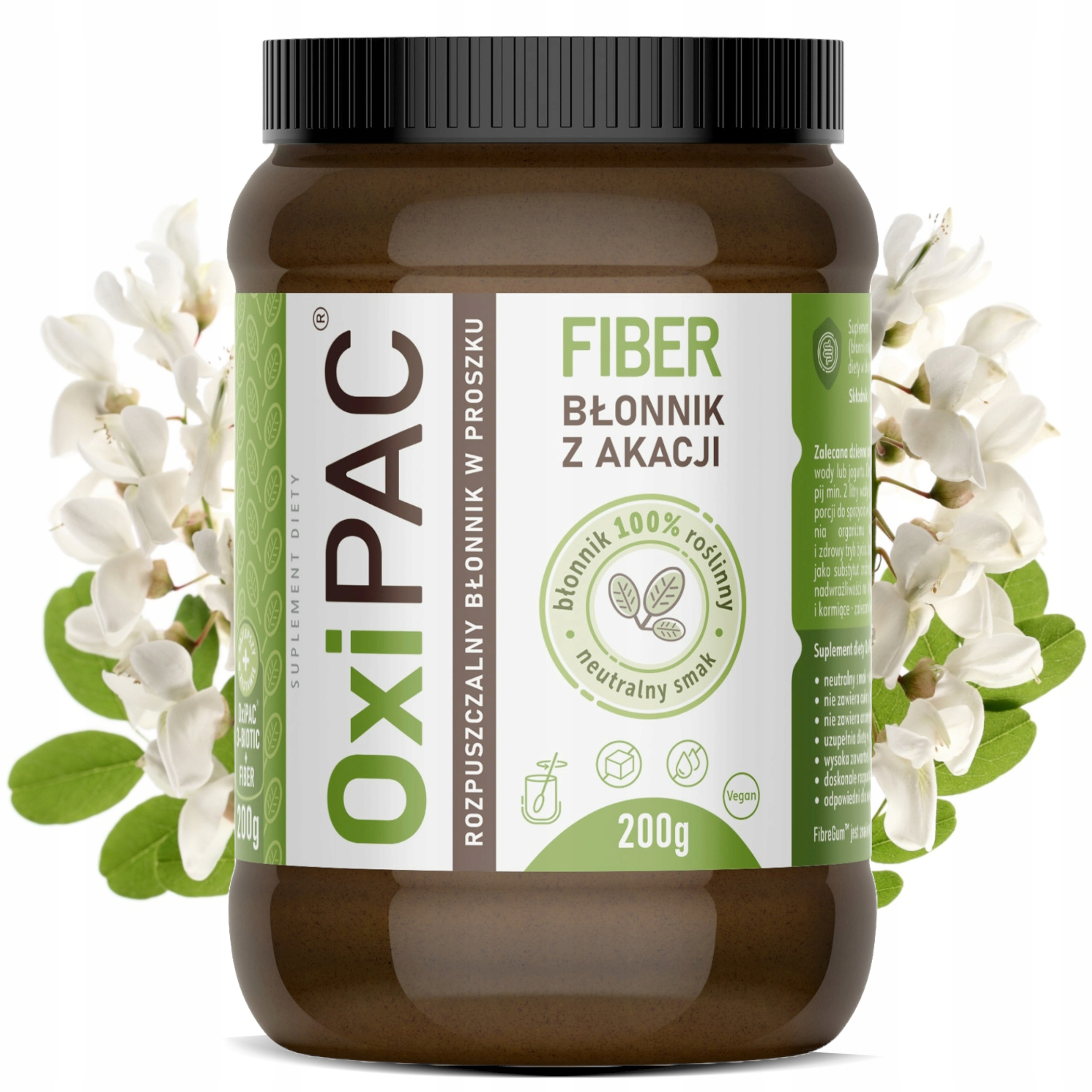 OxiPAC FIBER rozpustná akáciová vláknina