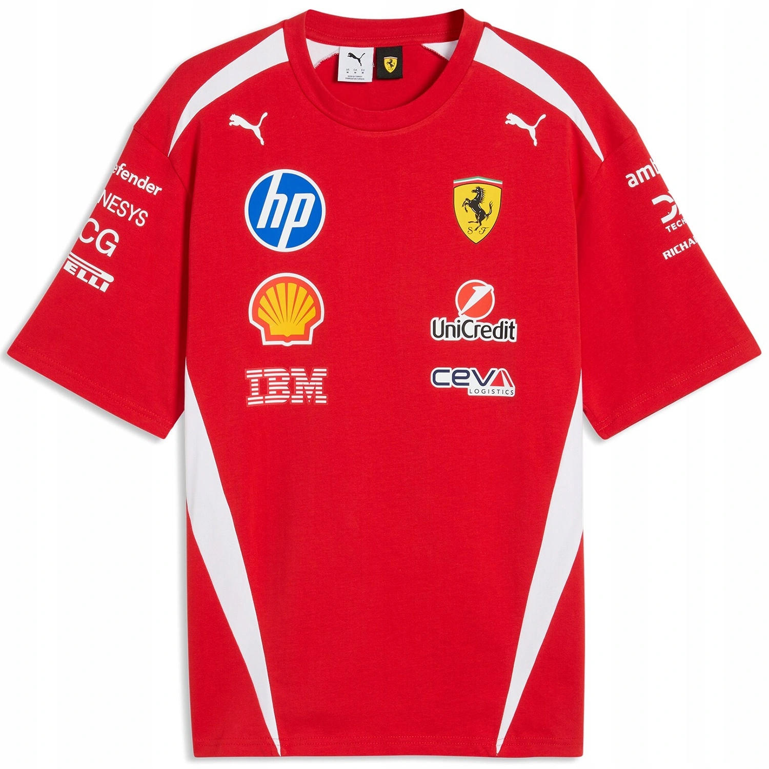 Tričko Scuderia Ferrari F1 2026 Drivers červená vel. L