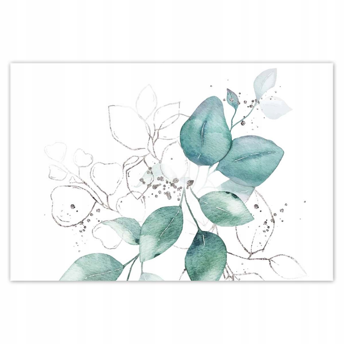Plakáty 200x135 Eucalyptus stříbrný