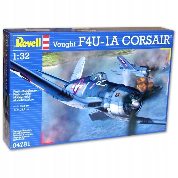 Model Plastové Letadlo Vought F4 U-1A Corsair