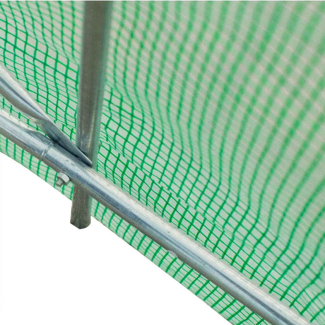 TUNEL OGRODOWY FOLIOWY SZKLARNIA 10m2 TF04G 4x2,5m ZIELONY SOLIDNY Długość (cm) 400