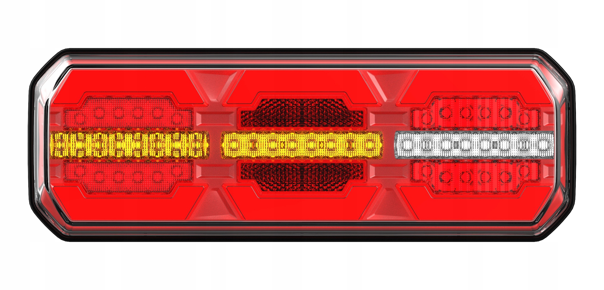 Led kombinovaná zadní lampa neonová poloha, stop, směr, Pm/g, couvání