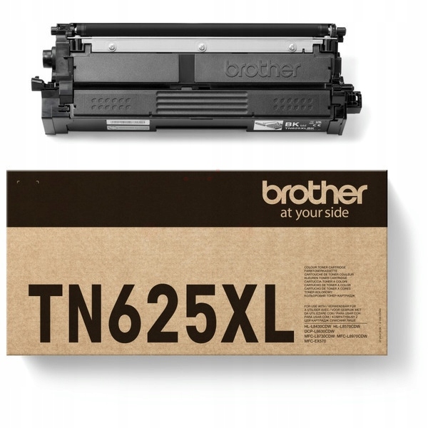 Czarny toner Brother TN625XLBK