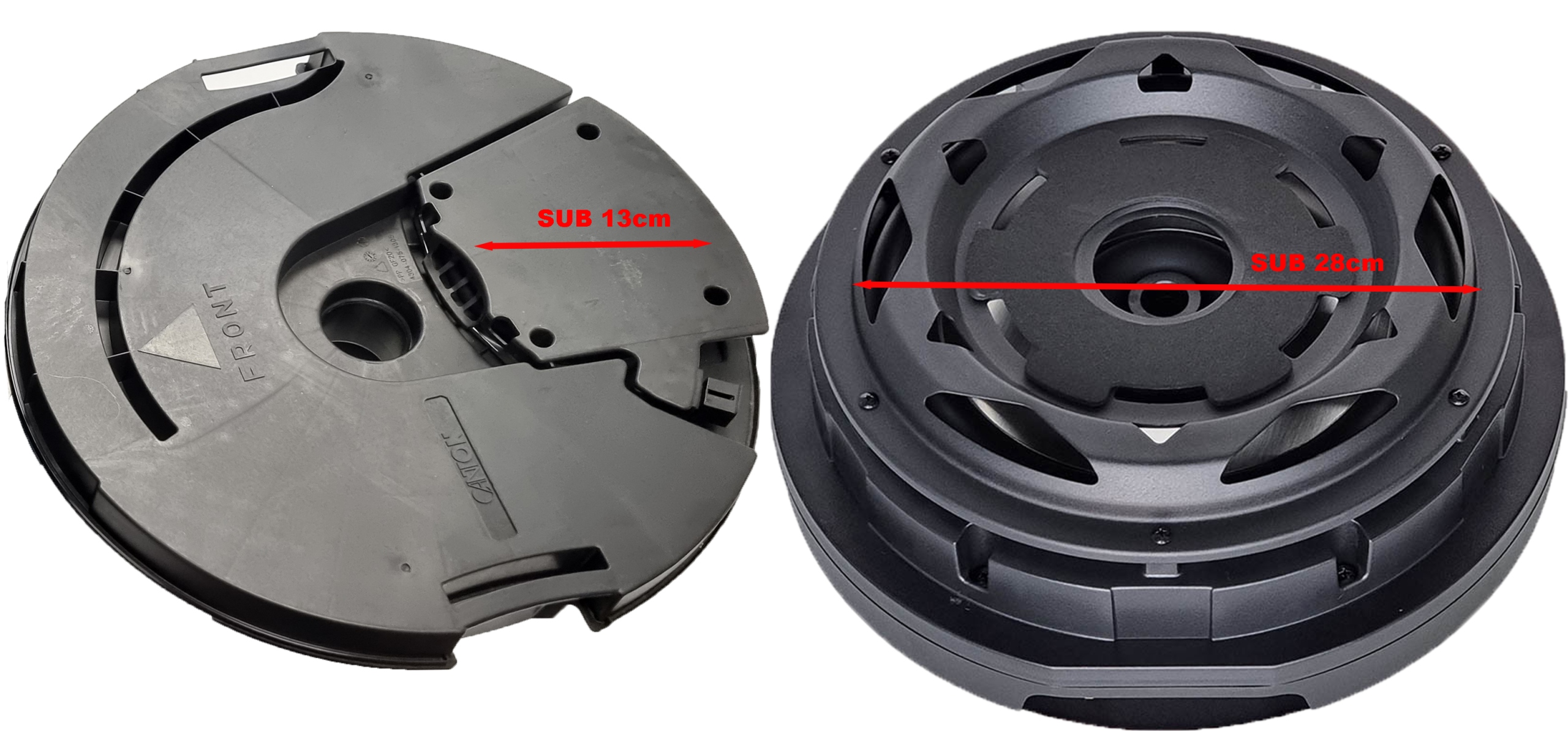 Golf V 5 6 Seat Leon 2 sub w koło zapasowe SW11 ACTIVE +kableVW PnP Model Audio System SW11 ACTIVE