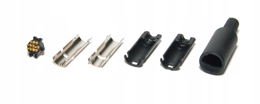 Wtyk minidin Mini-Din 8pin lutowany na przewód Marka Inna