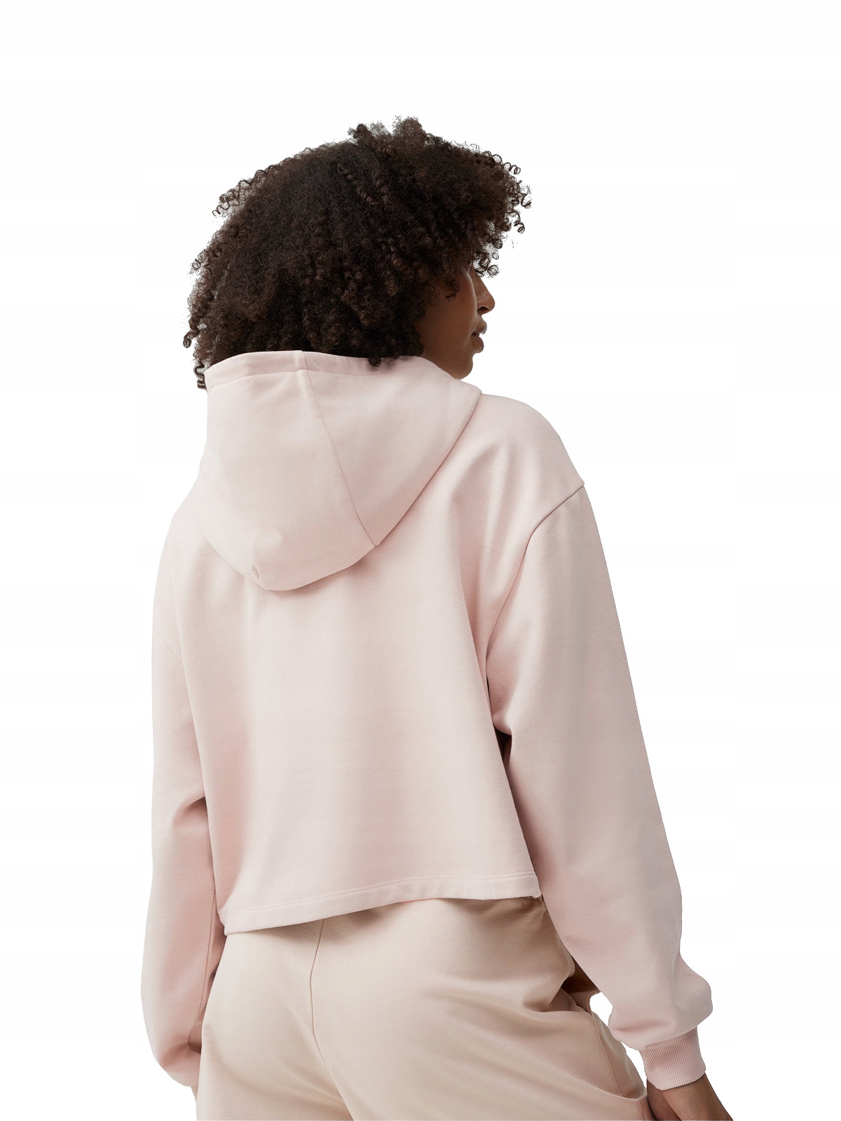 4F BLUZA DRESOWA DAMSKA Z KAPTUREM CROP-TOP Rozmiar M