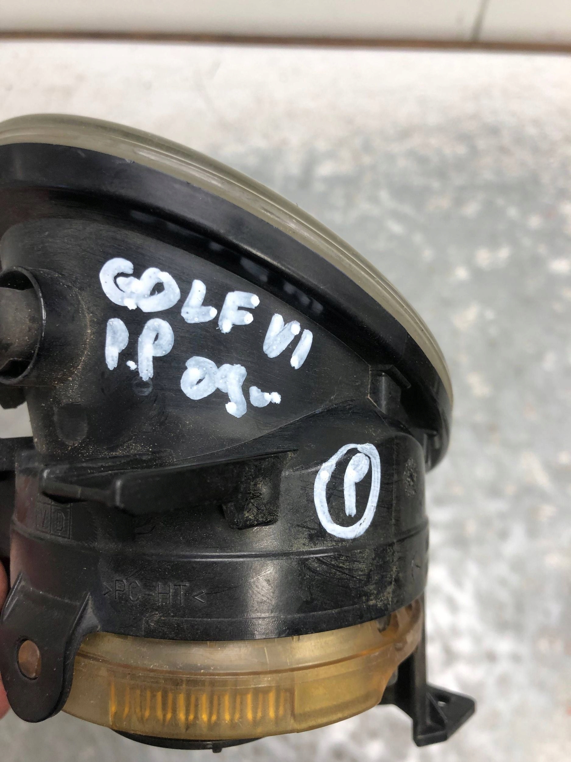 fog light right front VW GOLF VI 168615-04