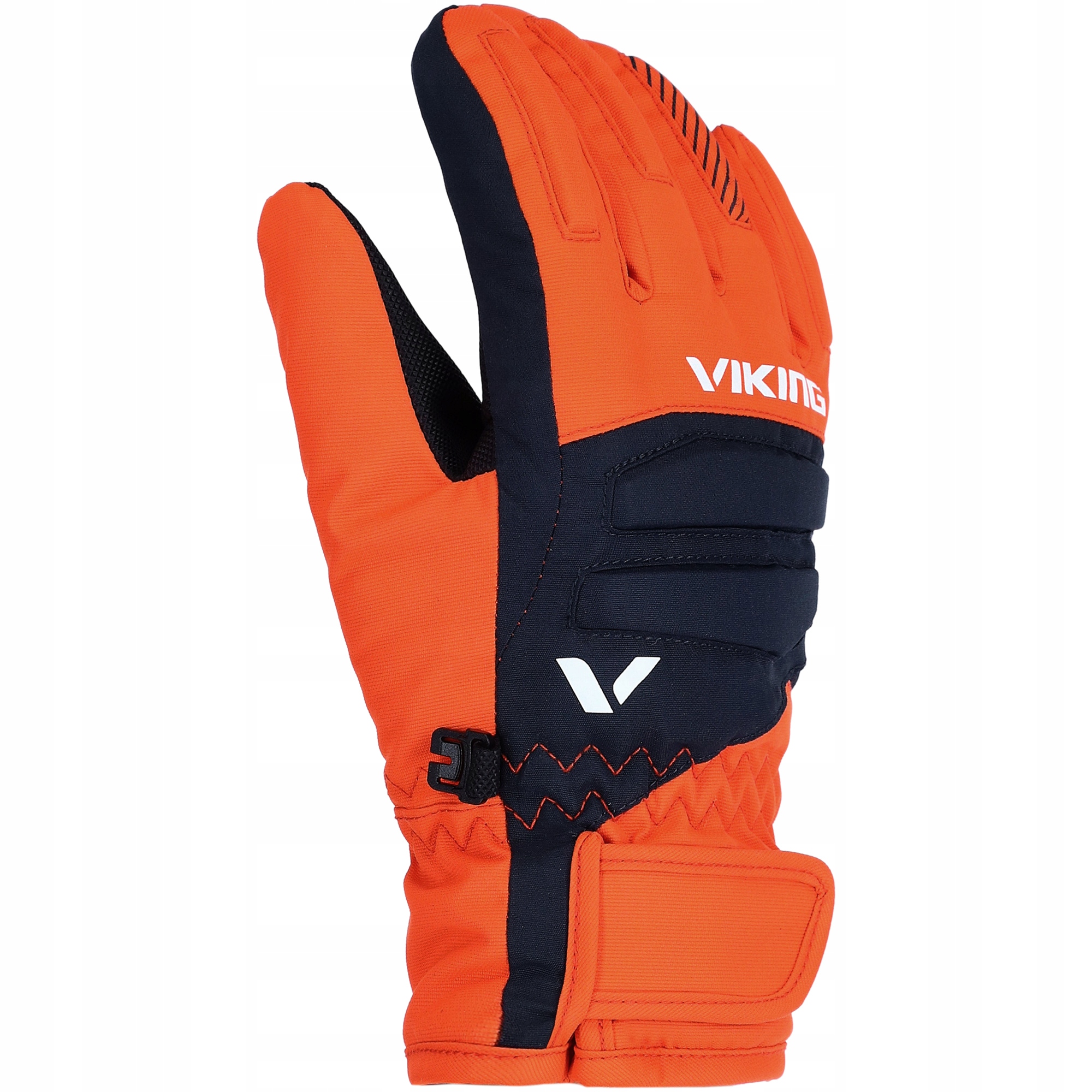 Rękawice narciarskie dziecięce Viking Flinx pomarańczowe 5