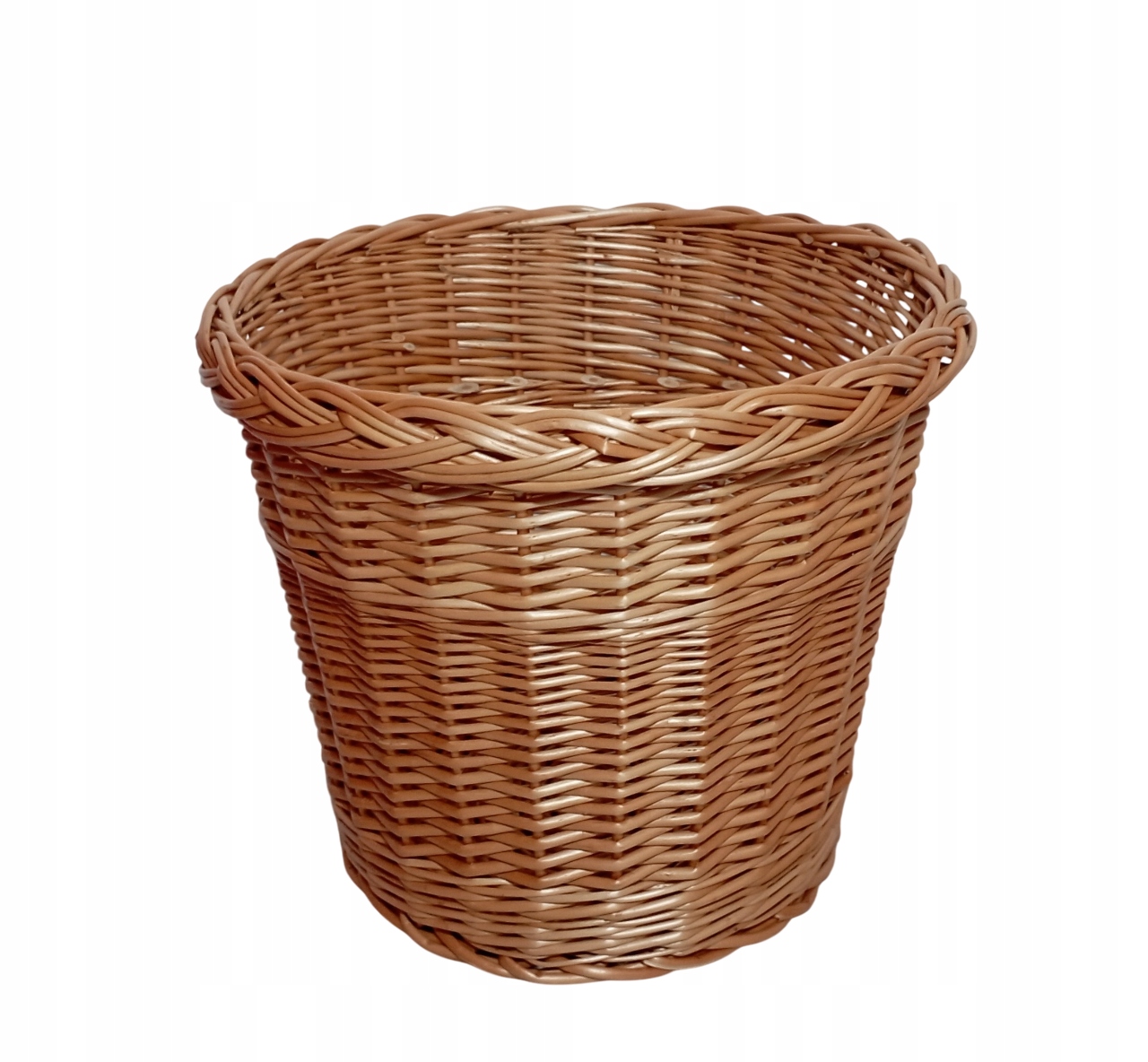 Wiklinowy kosz na śmieci Eko kosz wiklina Naturalny 37cm