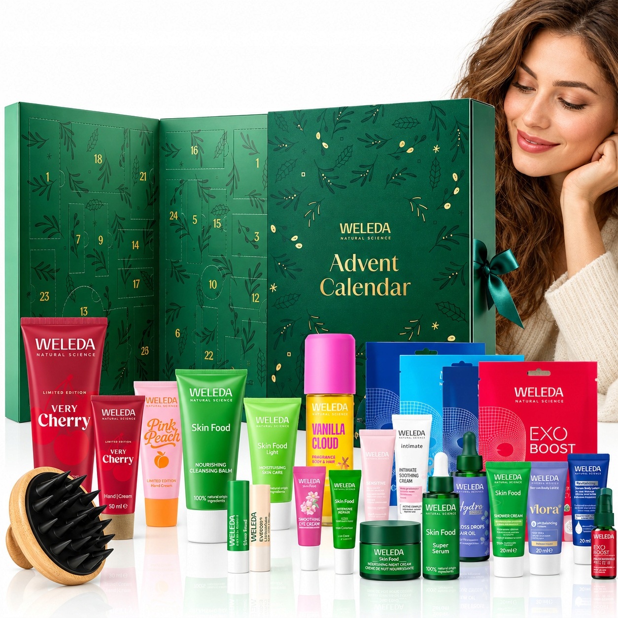 Adventní kalendář Weleda Kosmetika Péče o Spa pro ženy Dárek