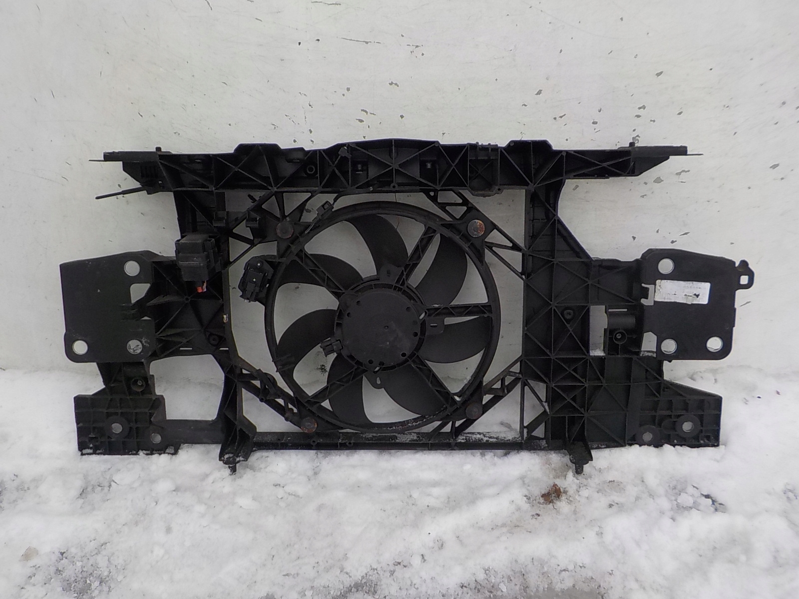171 RENAULT MEGANE III support panel for radiators sider pillar iron