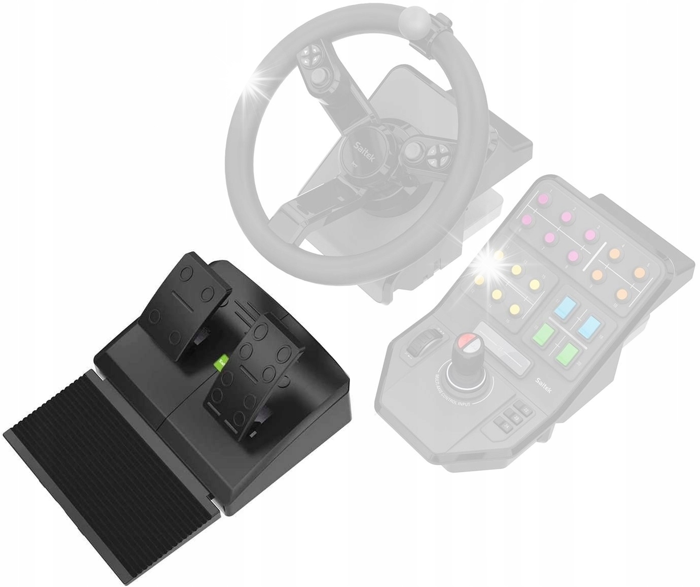 Педали для LOGITECH G Saitek FARM SIM контроллер в сборе с проводом