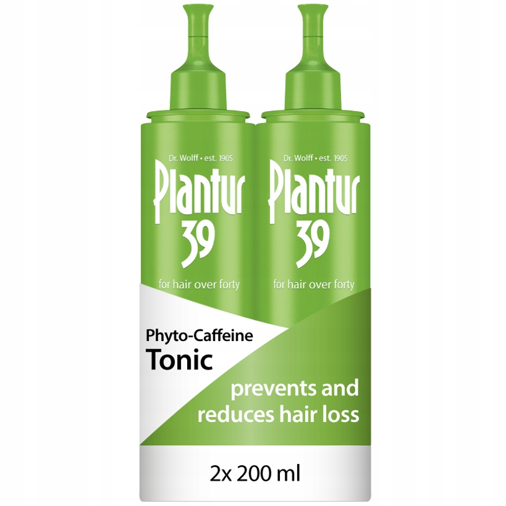 2x Plantur 39 Tonic Fito-Kofeinowe – Mocne Włosy dla Kobiet po 40, 400ml