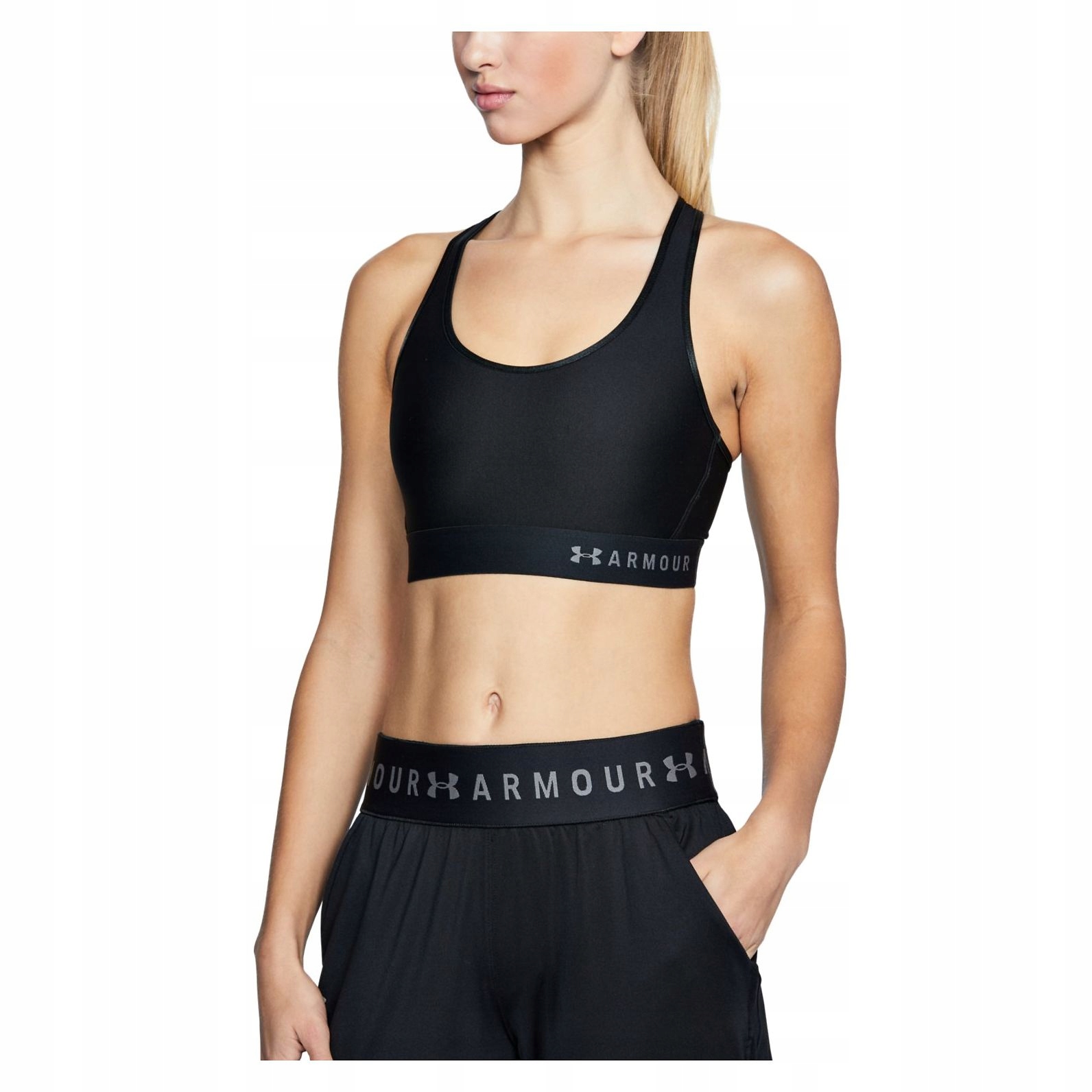 S5375 Under Armour MID Key Biustonosz Sportowy Xs