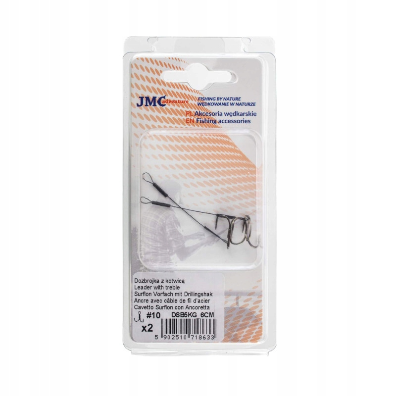 Dozbrojka z Plecionki Surflonowej Jmc 1X7 5kg 6cm DSB5KG_6CM