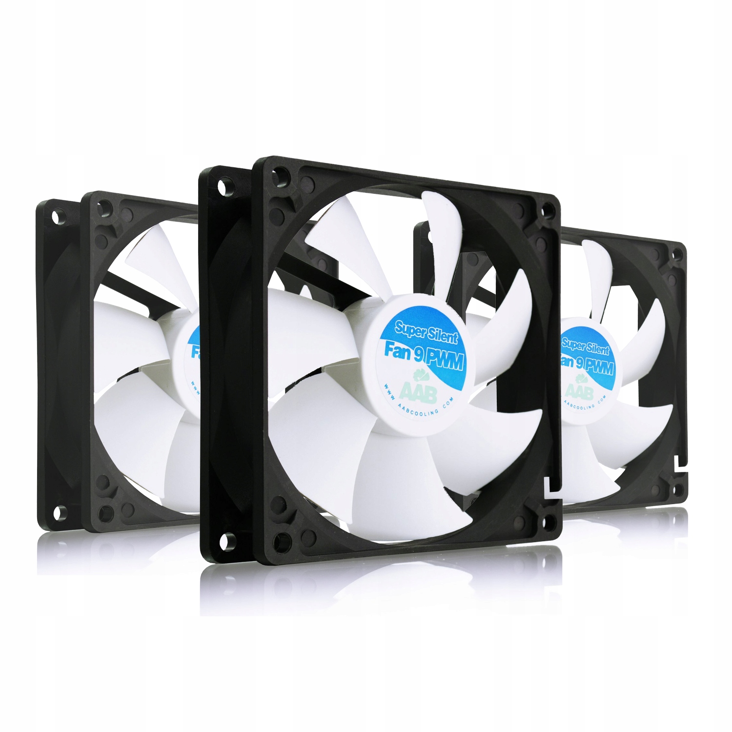 

3x Aabcooling Silent Fan 9 Pwm Cichy Wydajny