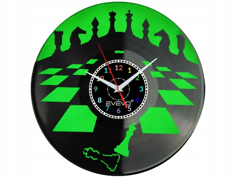 Rychlé Královské Šachy, Rychlé Nástěnné Hodiny, Fluorescenční Pozadí