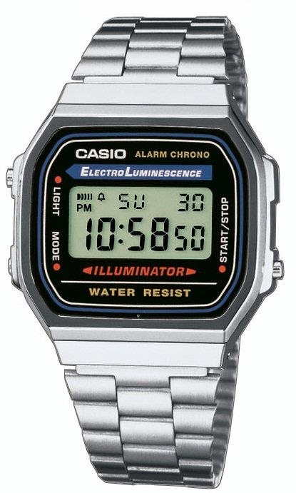 Elektronické Hodinky Casio Retro A168WA-1YES