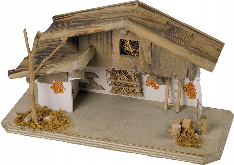 Vianočný Betlehem 37x15x20 cm pre postavy 5-7 cm