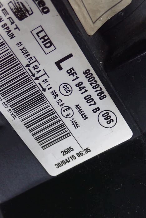 SEAT LEON III FULL LED 13-17 reflektor left light left 5F1941007B