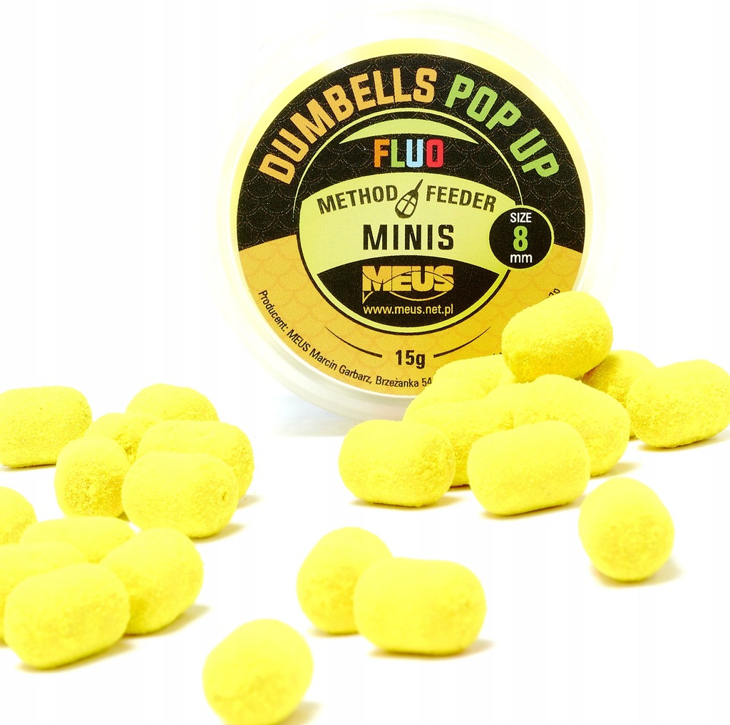 Dumbells Meus Fluo Pop Up 8mm Minis Wanilia