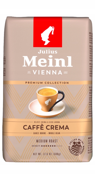 Kawa ziarnista mieszana Julius Meinl Cafe Crema 1000 g