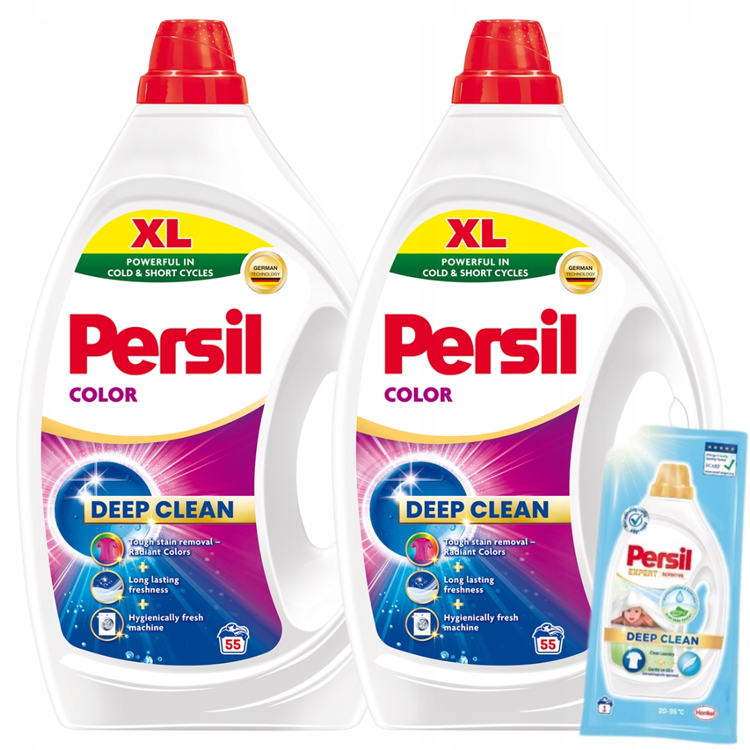 Persil Color Active prací Gel 2,475 l 55 praní x 2 Dárek